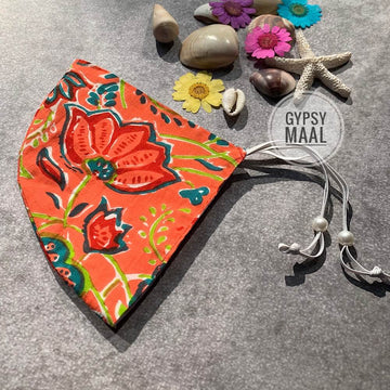Floral Abstract Face Mask